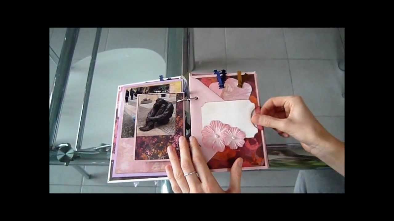 Romantic Envelope Mini Album - Lago di Garda