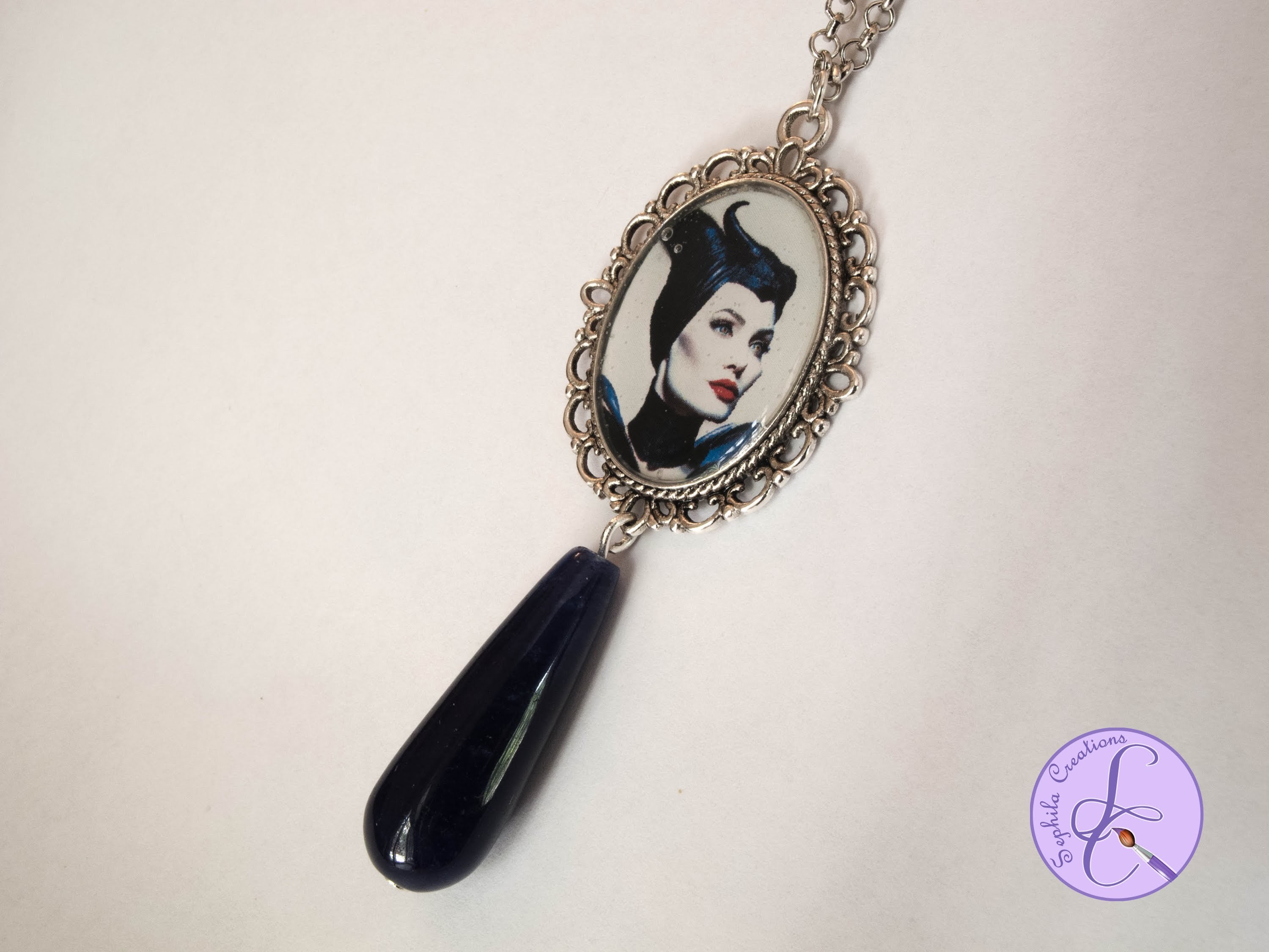 Tutorial: Cammeo con Malefica (Maleficent altered art cammeo) [eng-sub]