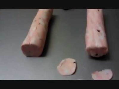 Tutorial polymer clay: effetto mortadella