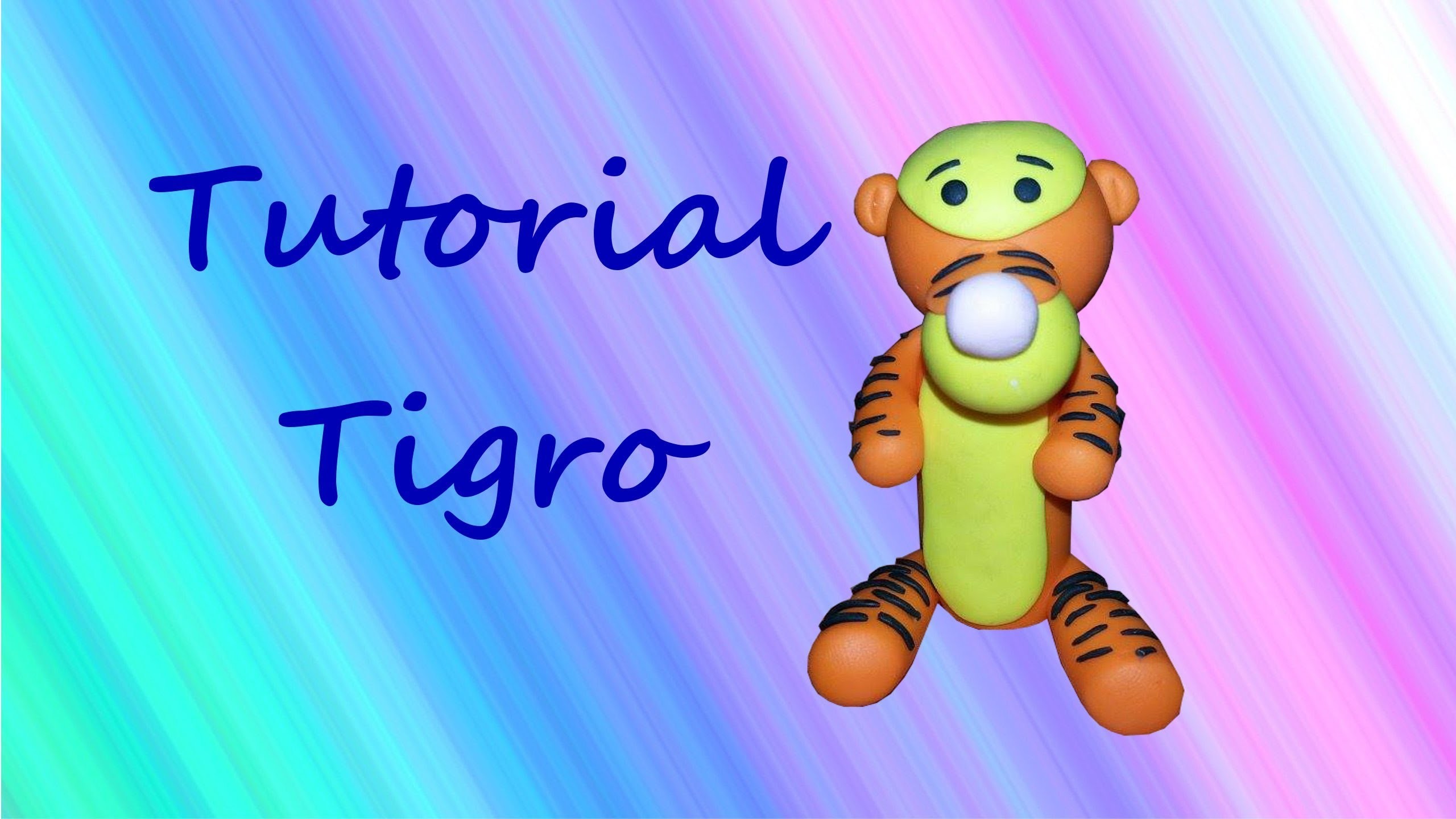 ✿ Tigro - Polymer Clay Tutorial ✿