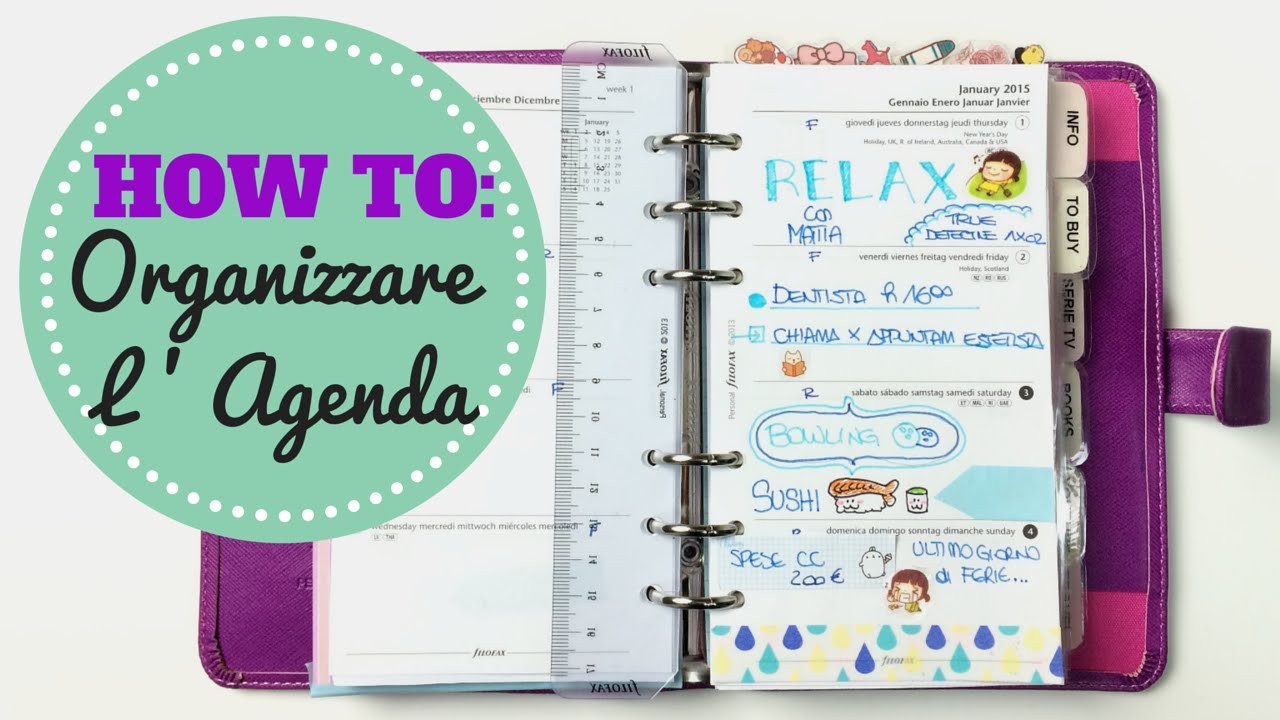How To: Organizzare L' Agenda