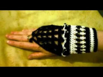 MD-LdG - Guanti s.dita elegante 2012 (uncinetto) - elegante figerl. Handschuhe (gehaekelt)