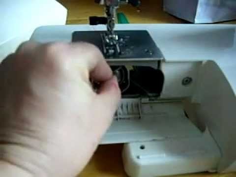 Come si prepara la bobina interna della macchina da cucire ?