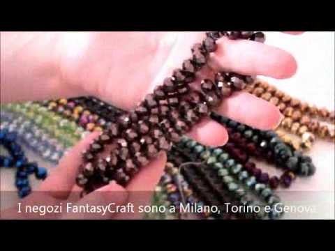 Fantasycraft - Cristalli Briolette - perline bigiotteria
