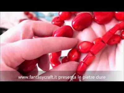 Fantasycraft - pietre e corallo - perline, bigiotteria