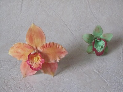 Fiori in pasta di zucchero: orchidee (Parte 1 di 2)
