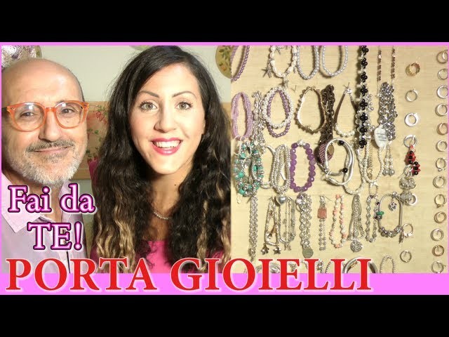 PORTA ORECCHINI E GIOIELLI Fai Da TE by Carlita e PAKITO !!! ♡
