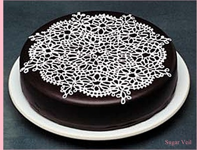 Come realizzare Pizzi di zucchero Tutorial ,SugarVeil Edible Lace Cake,"Lace & Embroidery" Sugar Mix