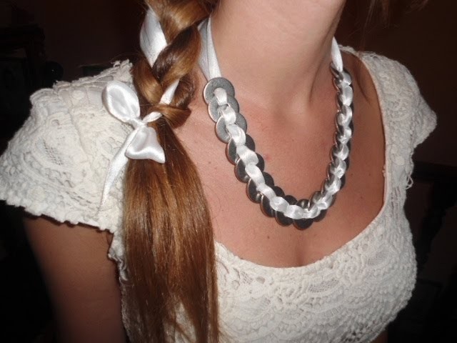 DIY :  knot necklace collana FAI DA TE