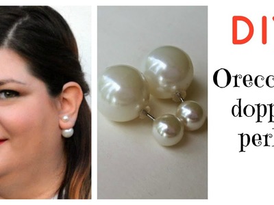 DIY - Orecchini Doppia perla