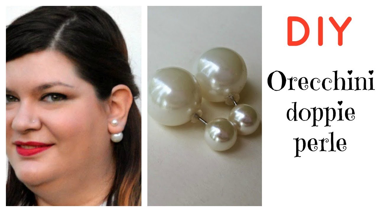 DIY - Orecchini Doppia perla
