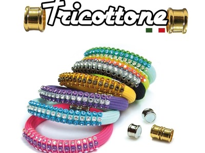 Il cordone "Tricottone" per bracciali e collane.the cord "Tricottone" for bracelets and necklaces