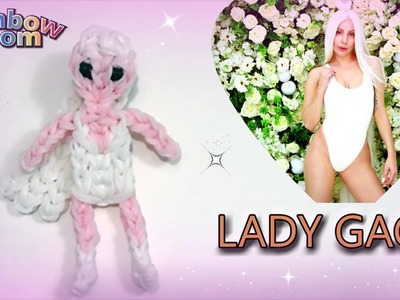 Lady Gaga - G.U.Y. - An ARTPOP Film con Elastici Rainbow loom (Original Designs ) Tutorial