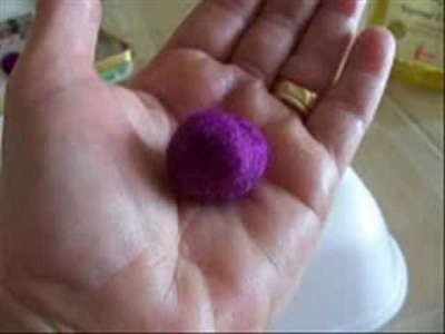 Magie e passioni: come realizzare velocemente delle palline in feltro