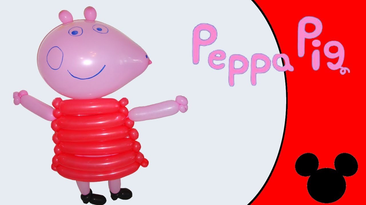Palloncini modellabili - Peppa Pig Istruzioni - Cartoni Animati e Fumetti