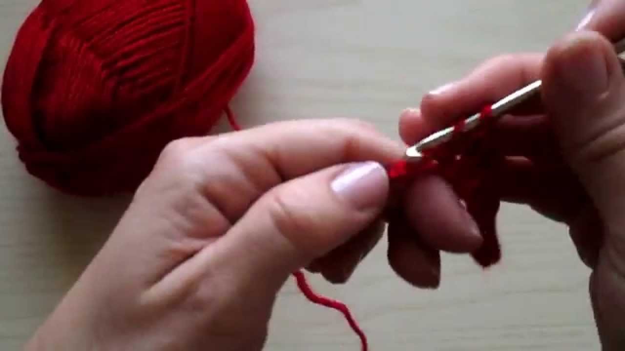 Uncinetto Lezione 2 Maglia Alta - Crochet Lesson 2 Double Crochet (dc)
