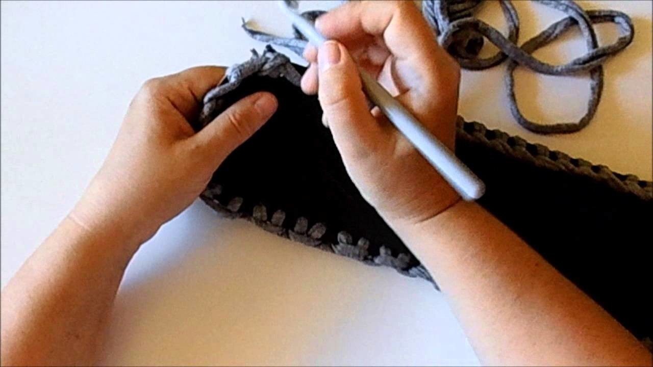 Uncinetto tutorial come realizzare il fondo di una borsa