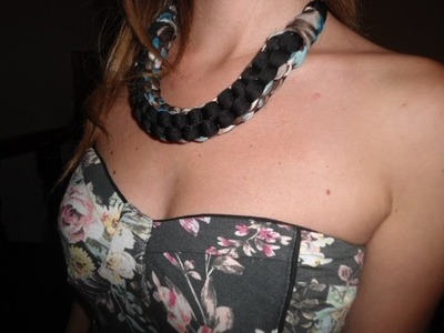 DIY knot necklace collana FAI DA TE