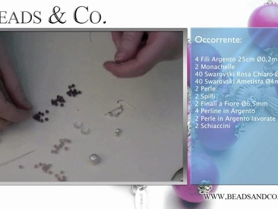 Fare Orecchini e Perle di Argento lavorate - Lezione 18 - Tutorial Beads&Co.