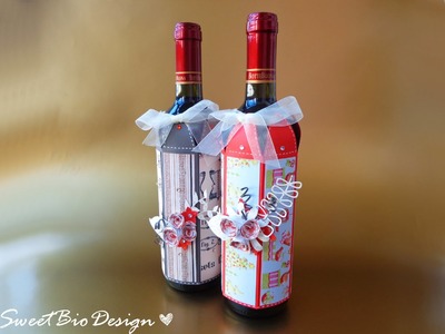 IDEA REGALO: Cover per bottiglie - Gift Idea: Bottle Cover