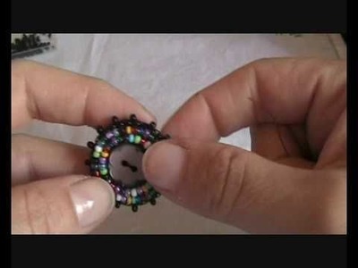 Tutorial embroidery- anello con bottone parte 1