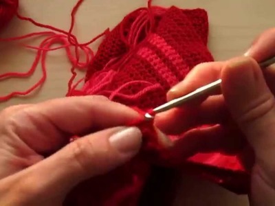 Cambiare colore filato - Crochet Lesson 5 Change color  yarn