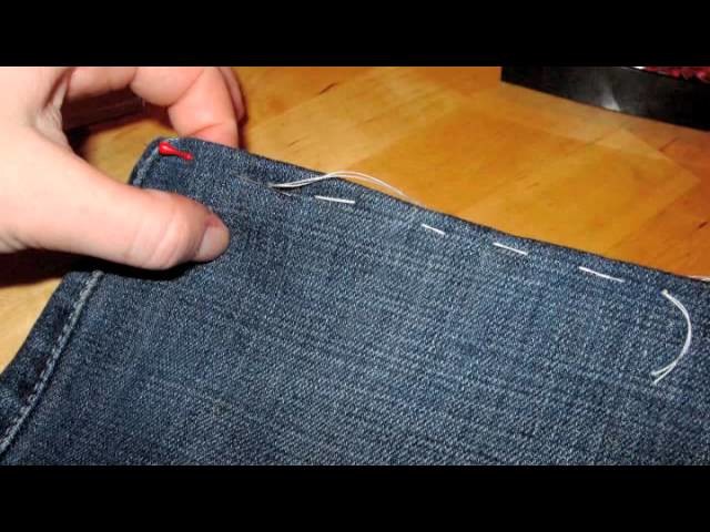 Come fare l'orlo ad un paio di Jeans