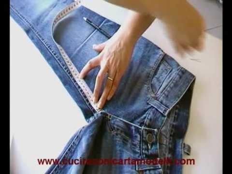 Come riciclare un pantalone jeans e trasformarlo in un short alla moda 1a parte