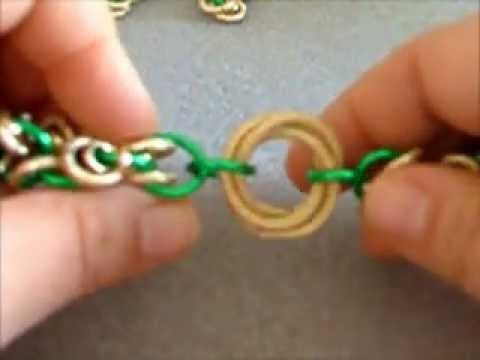 Tutorial Chainmaille  - maglia a grappolo e idee per creazioni | orecchini, bracciale, bracelet