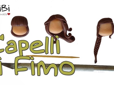 Capelli in Fimo - How to make a polymer clay hairstyle