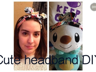 Cute headband DIY (fascia per capelli)
