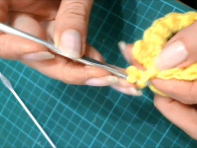 DIY tutorial fiore uncinetto veloce e facile - flower crochet sunflower Italian-English