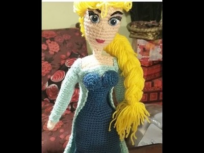 Tutorial bambola amigurumi - Elsa Frozen parte II - amigurumi doll -