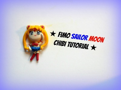 Tutorial fimo Sailor Moon chibi - Polymerclay tutorial chibi sailor moon