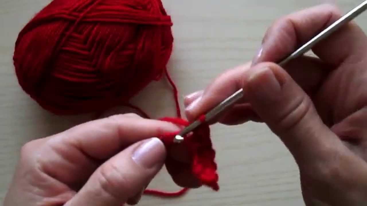Uncinetto Lezione 3 Maglia Bassa - Crochet Lesson 3 Single Crochet (sc)