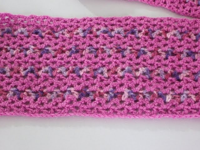 Uncinetto tutorial sciarpa facilissima - super easy crochet scarf