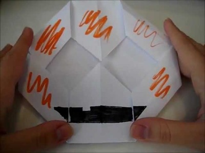 "Halloween series 1": zucca con origami!