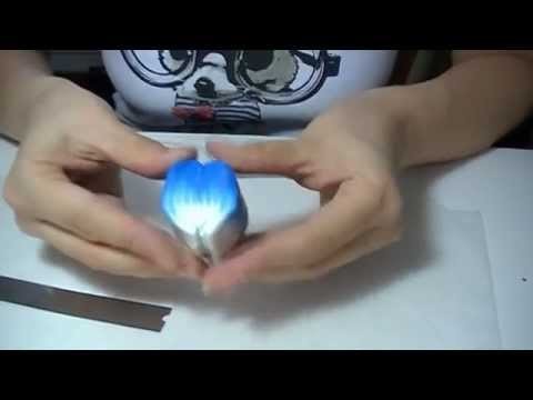 Millefiori canes: Fiore Blu (polymer clay tutorial)