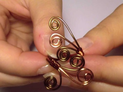 DIY Tutorial | Anello spirali wire. Wire wrapped spiral ring