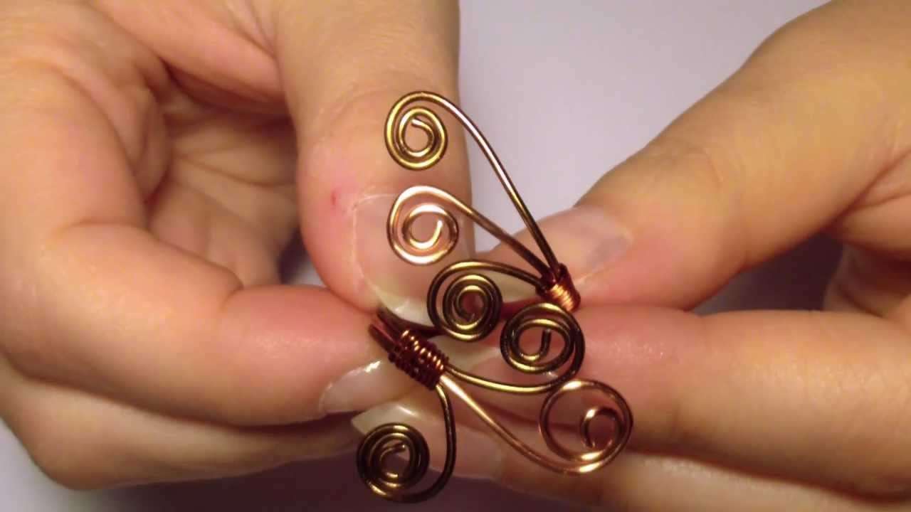DIY Tutorial | Anello spirali wire. Wire wrapped spiral ring