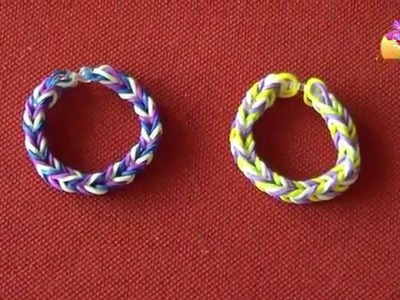 Realizzare braccialetti con gli elastici [HD] www.mammaebambini.it