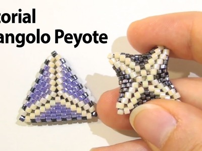 Sarubbest: tutorial triangolo con la tecnica Peyote e altre informazioni sul quadrato Sarubbest