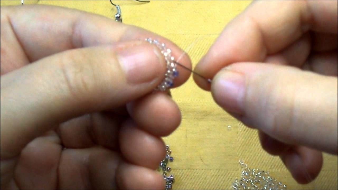 Tutorial orecchini al peyote