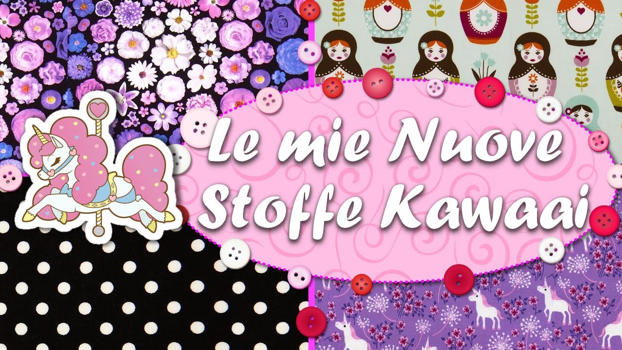 Le mie Nuove Stoffe Kawaai ✿ www.modes4u.com ✿