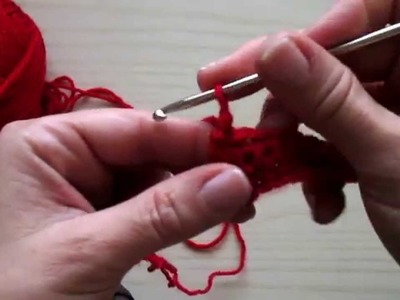 Lezione di Uncinetto 4 Il Punto Gambero o Punto Indietro - Crochet Lesson 4 Crab or Back Stitch