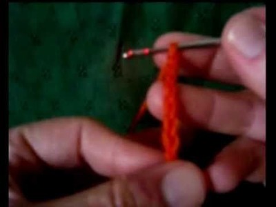 Lezioni di Uncinetto - Il punto catenella Chain stitch tutorial