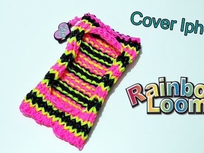 Phone Cover Iphone con Elastici Rainbow Loom ( Compatibile con tutti iPhone ) Tutorial