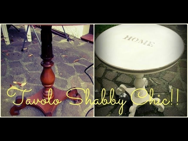 DIY tavolo shabby chic - DIY shabby chic table | Ste pi