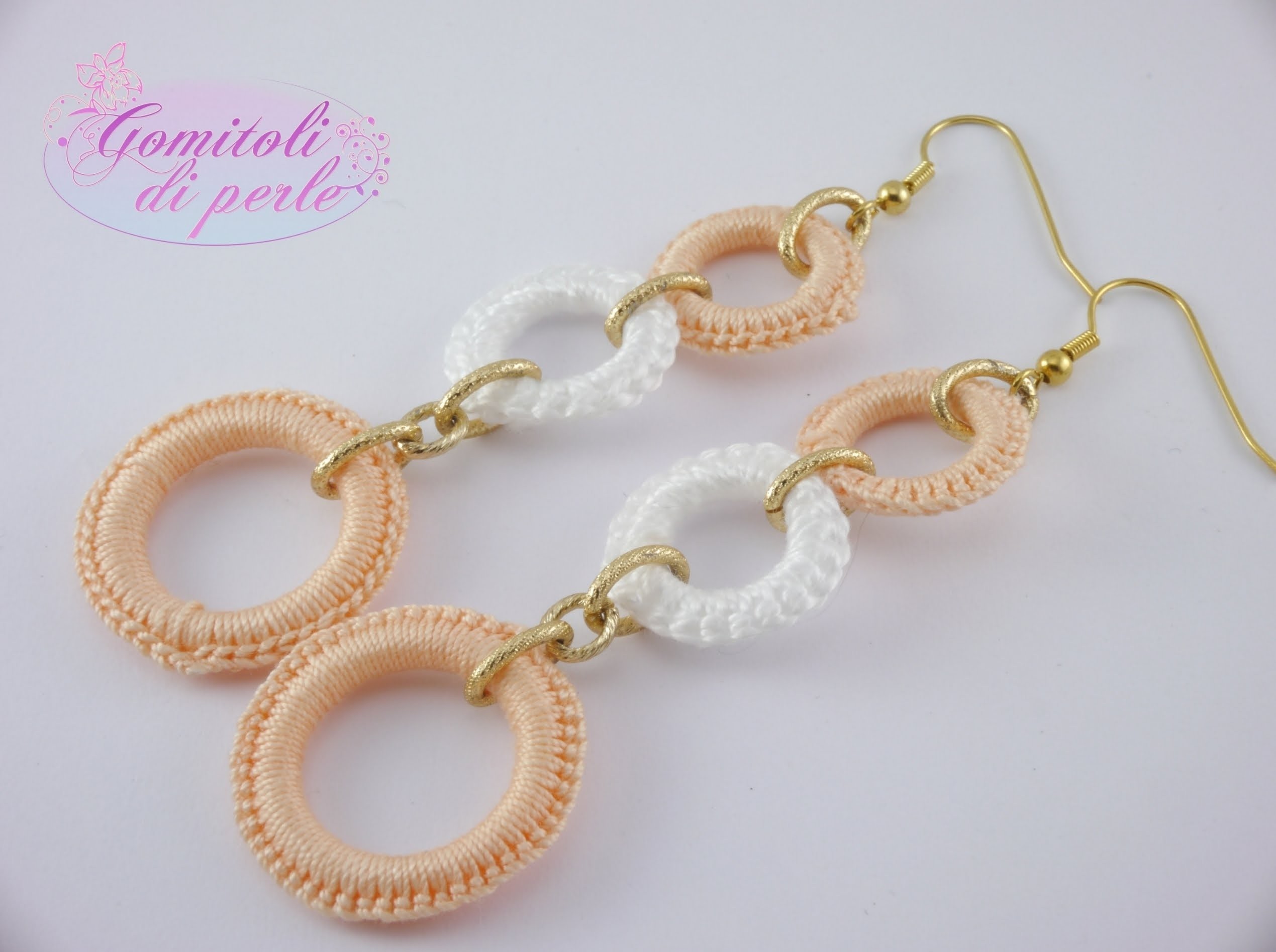 Orecchini e anelli creazioni by "Gomitoli di perle"