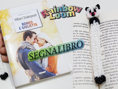 Segnalibro con Elastici Rainbow Loom DIY Bookmark ♥